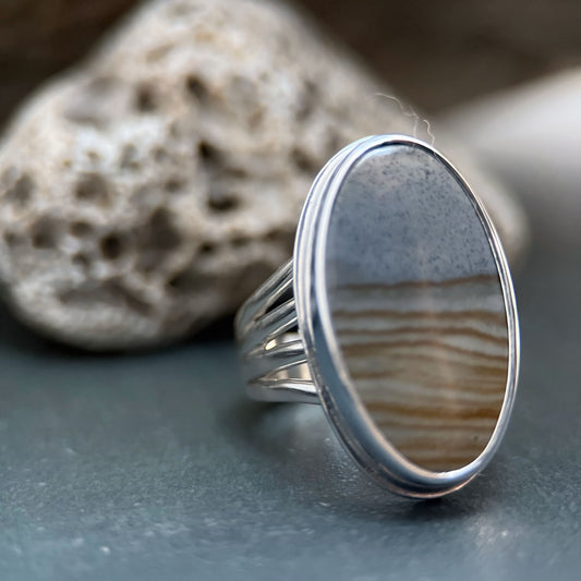 Dune Whisper Ring, Size 6.5
