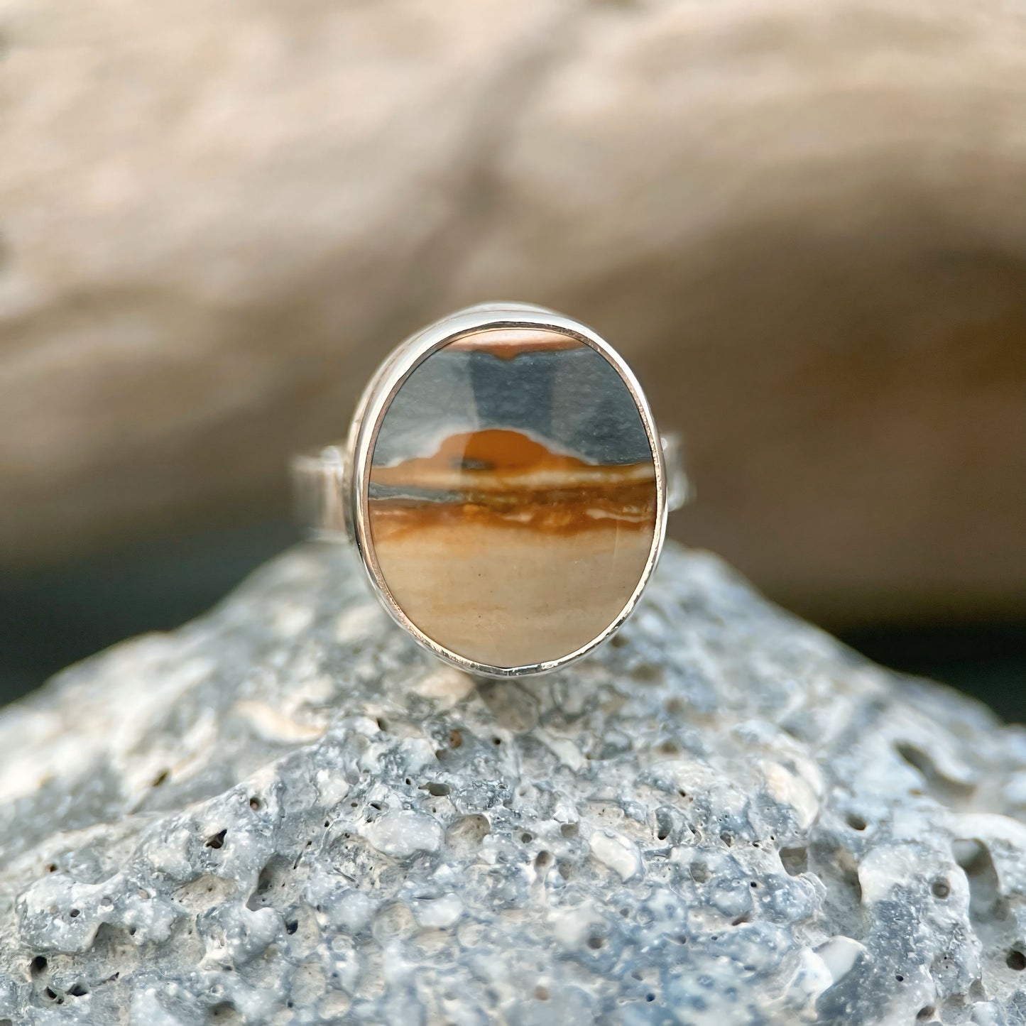 Shiprock Skies Ring, Size 7.25