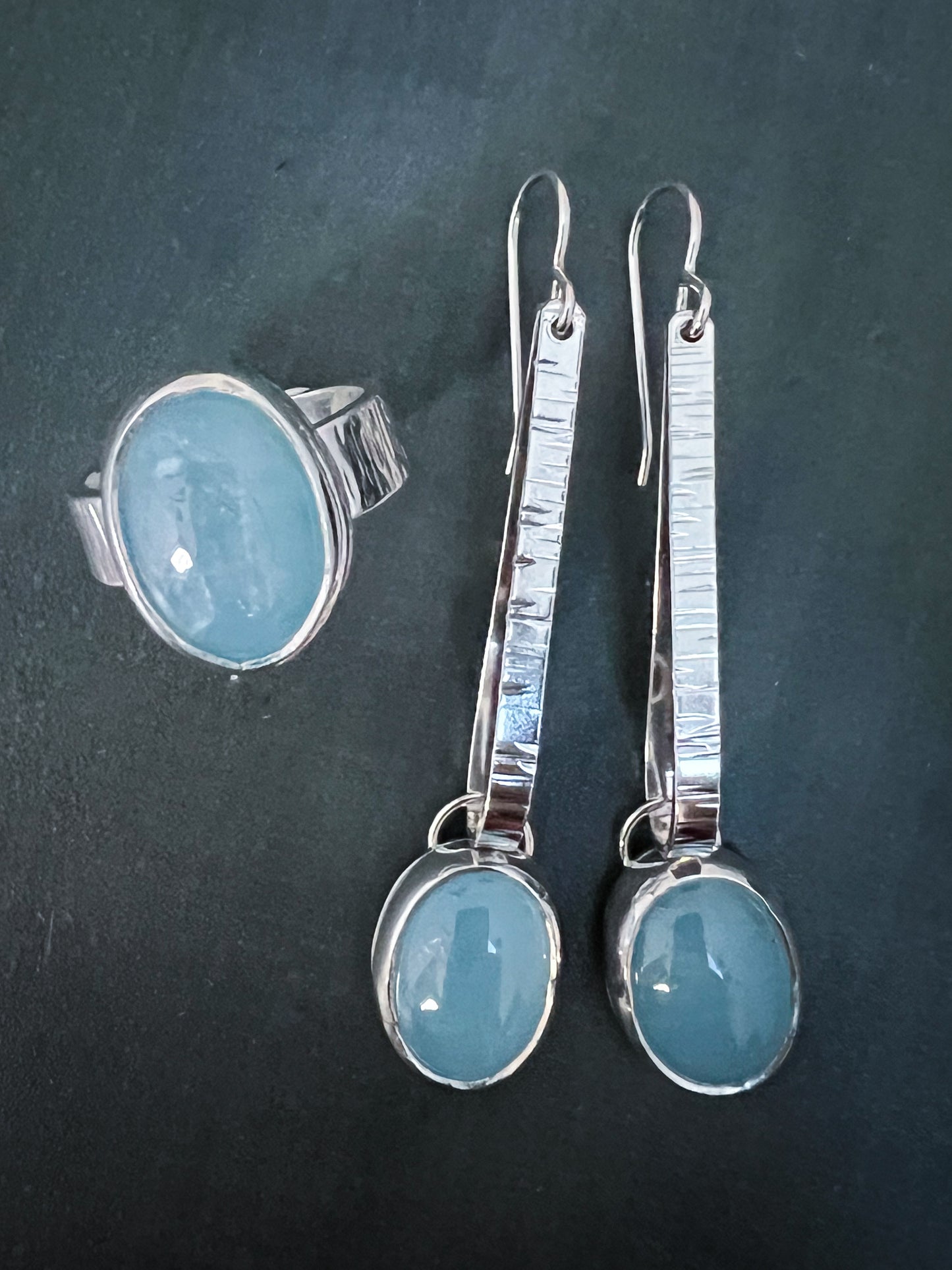 Robin’s Egg Aquamarine Earrings