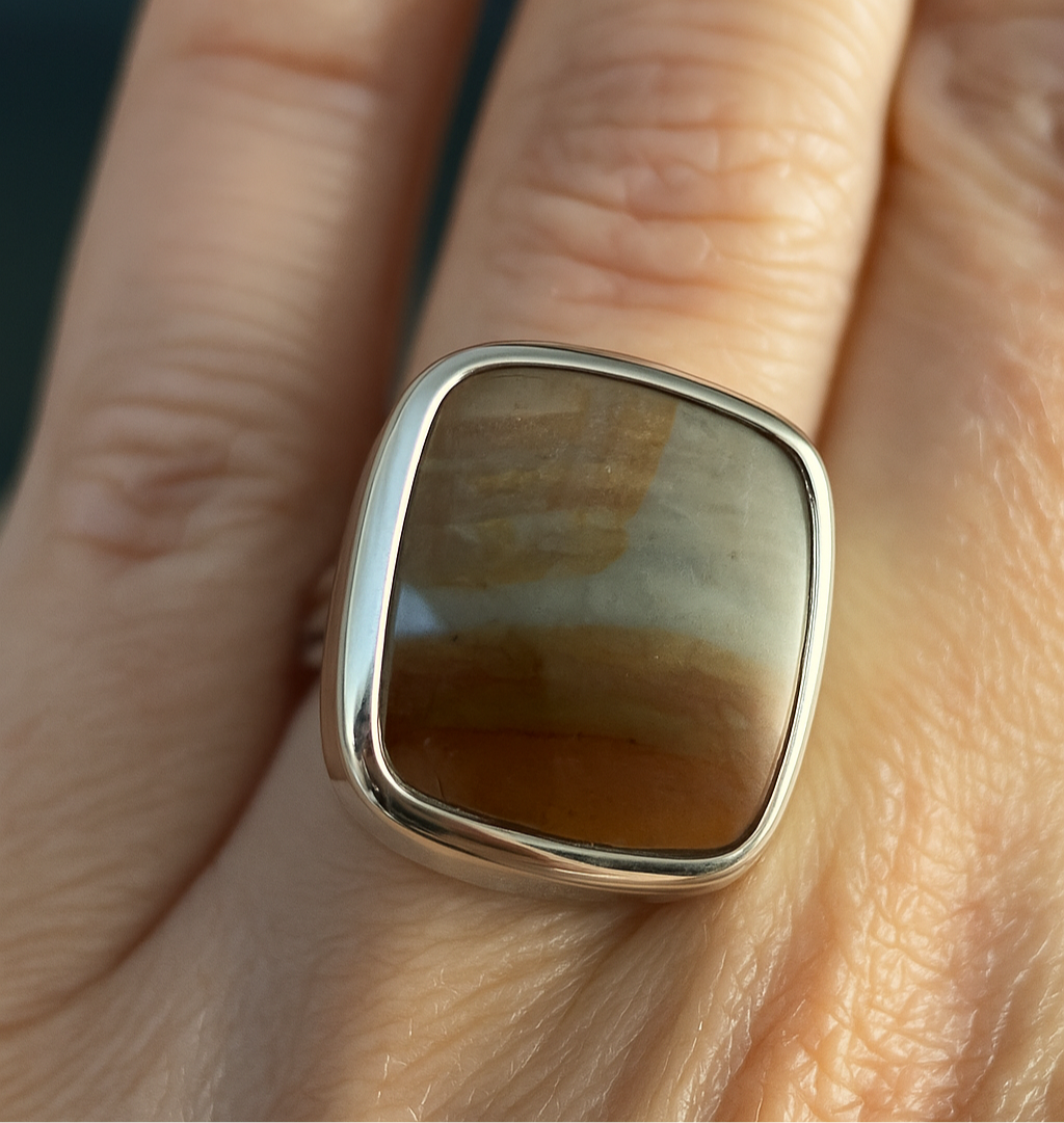 Painted Mesa Ring, Size 6.75