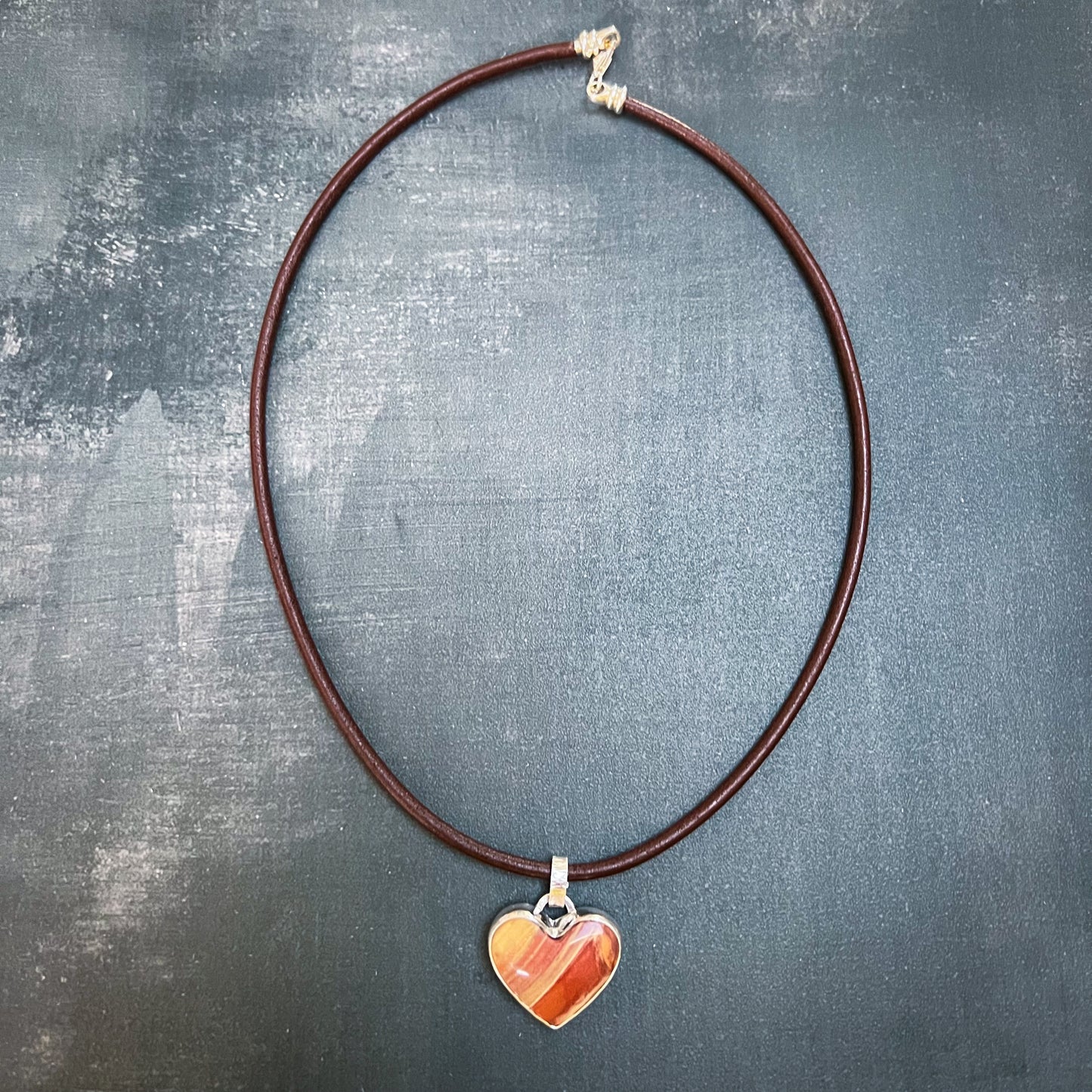 Ember Glow Necklace - Elemental Pendant in Wonderstone