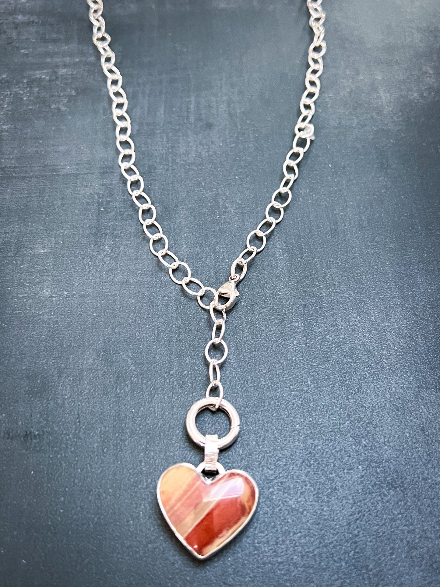 Ember Glow Necklace - Elemental Pendant in Wonderstone