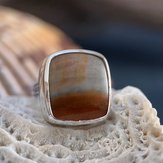 Painted Mesa Ring, Size 6.75