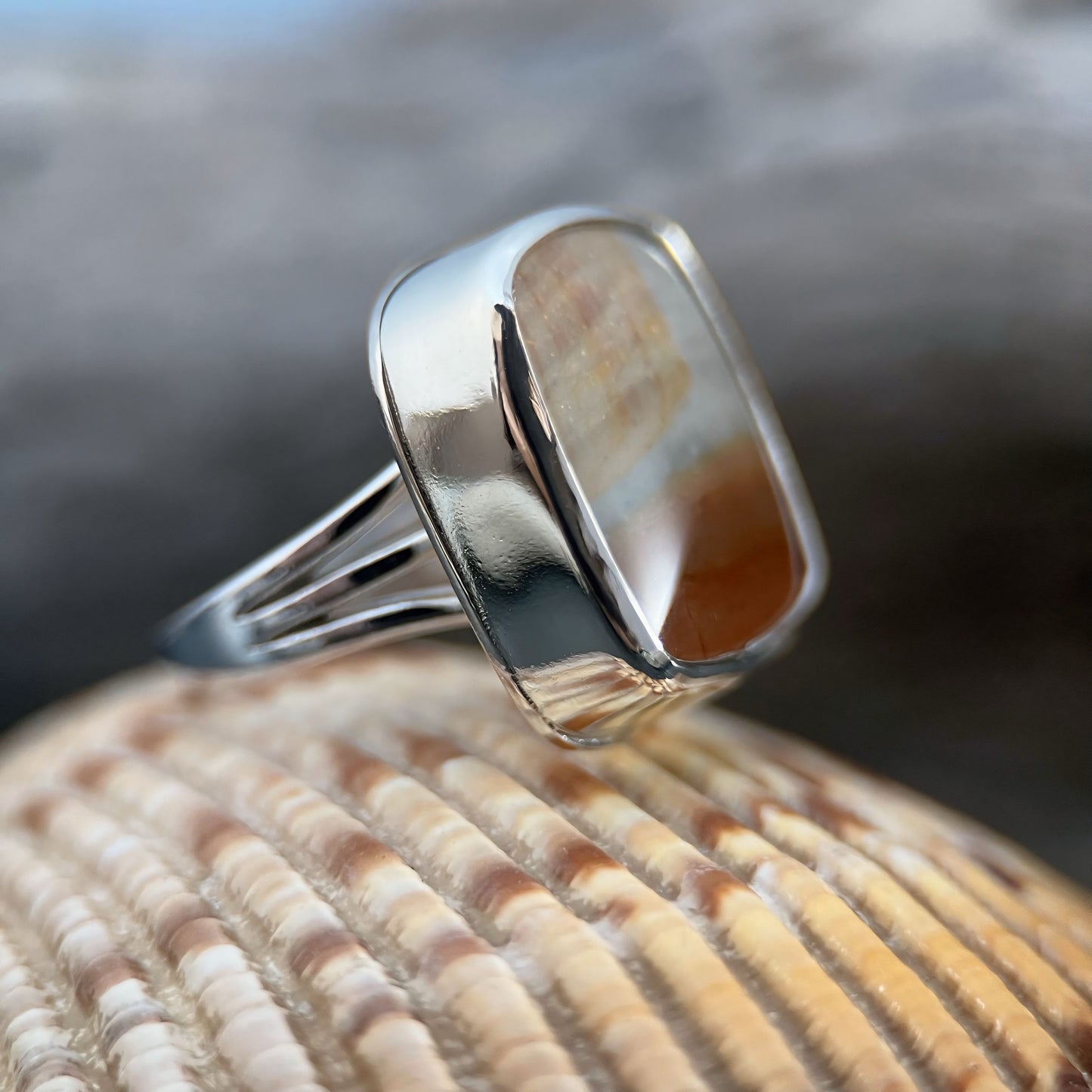 Painted Mesa Ring, Size 6.75