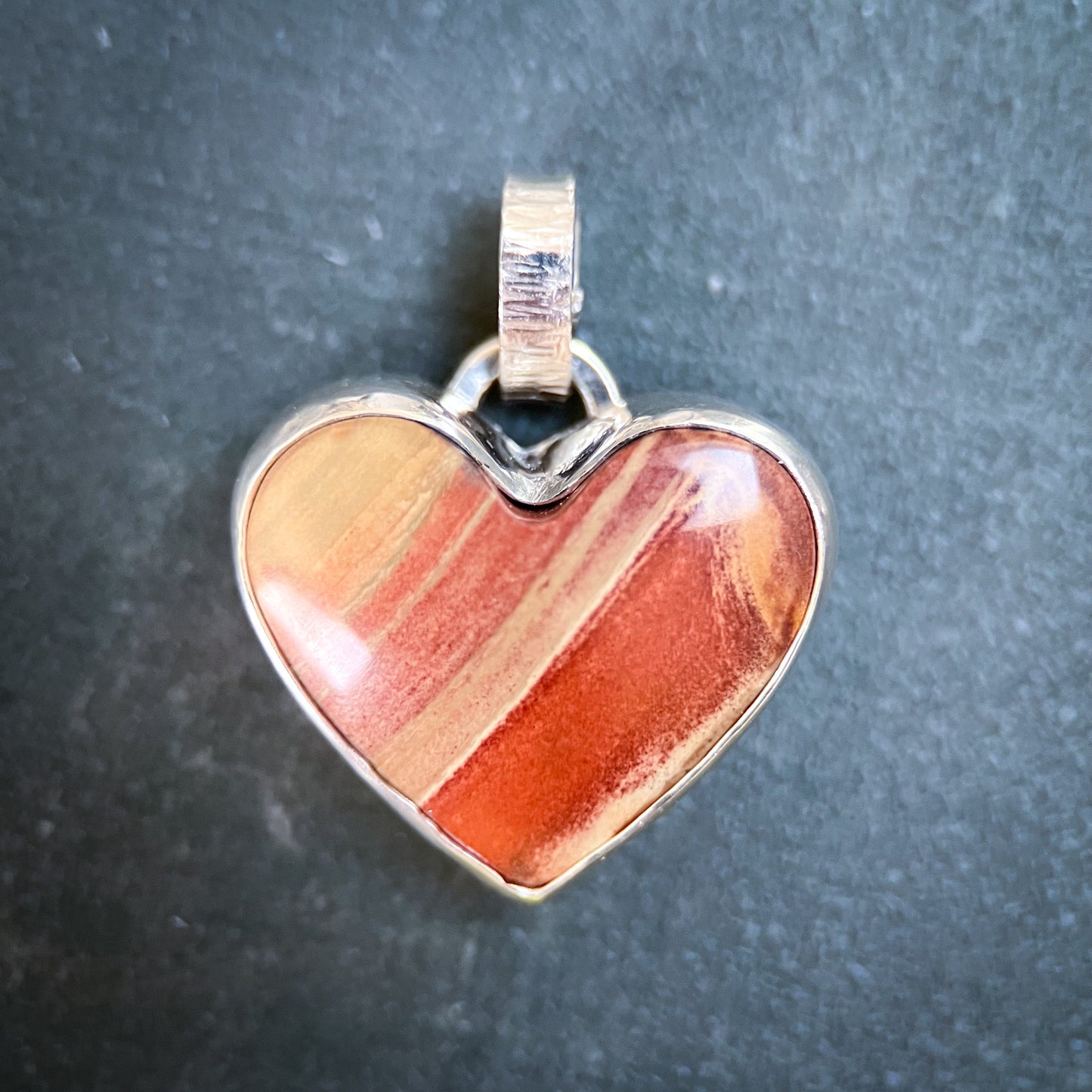 Ember Glow Necklace - Elemental Pendant in Wonderstone
