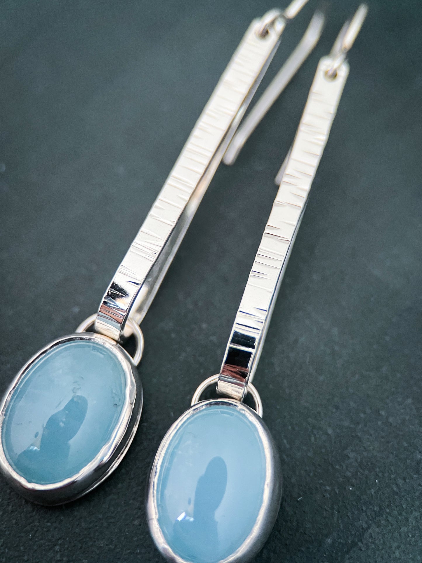 Robin’s Egg Aquamarine Earrings