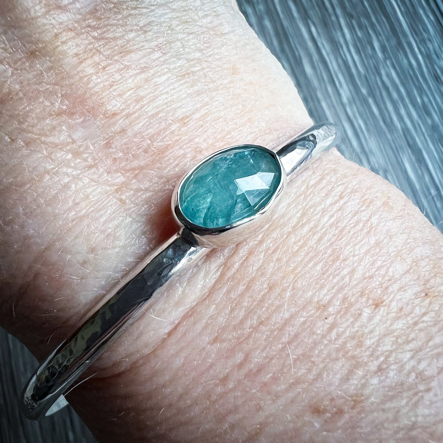 Azure Horizon Cuff Bracelets