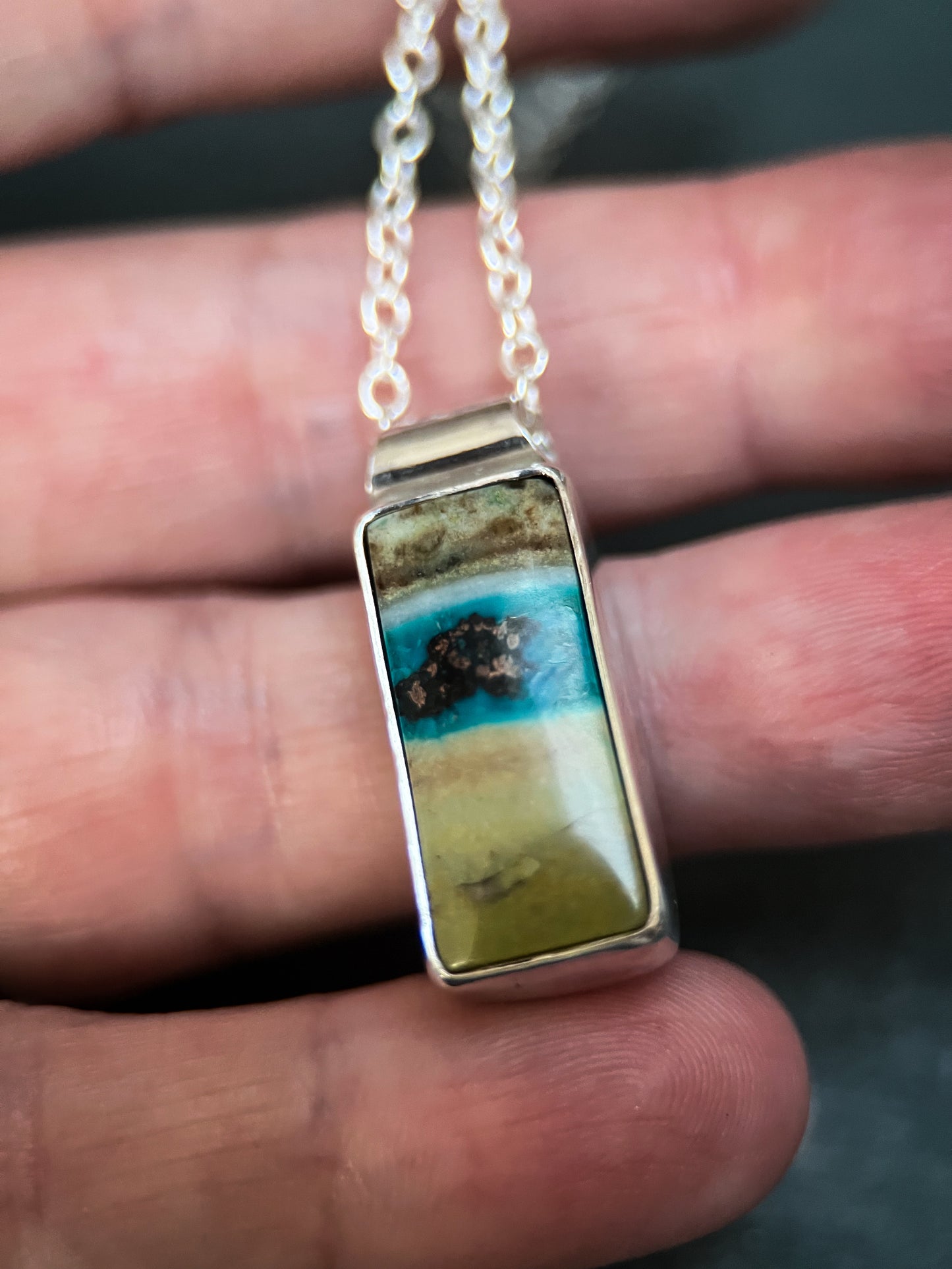 Desert Mirage Pendant Necklace