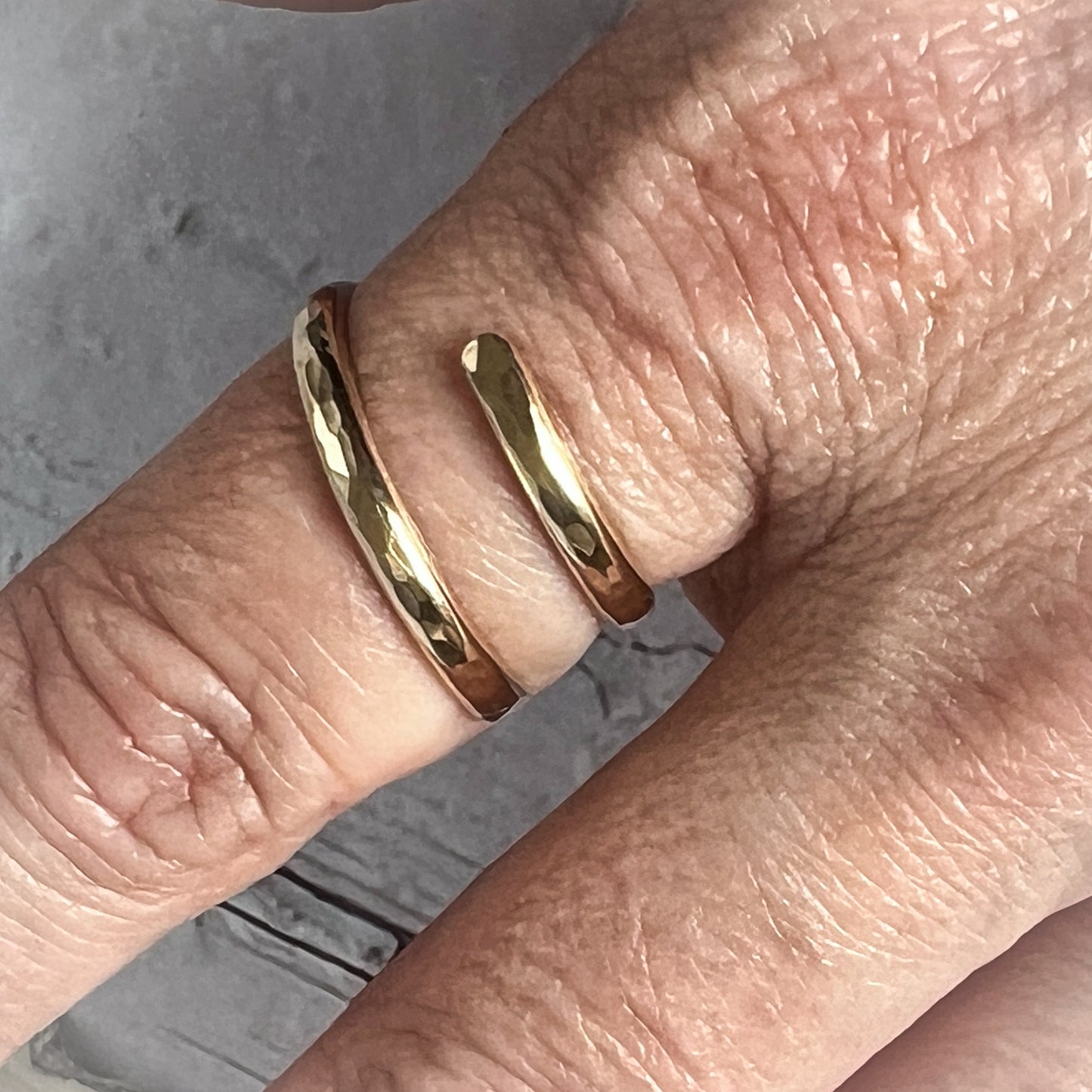 Gold Hug Ring