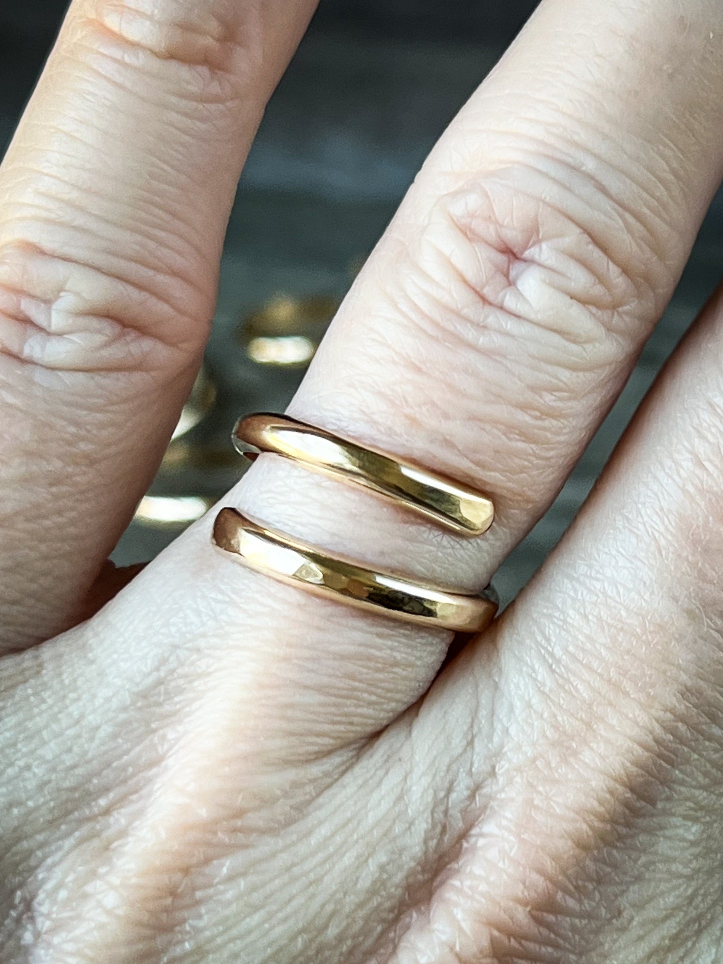 Gold Hug Ring