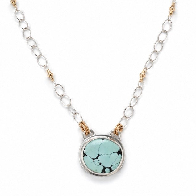 Morning Tide Hubei Turquoise Necklace