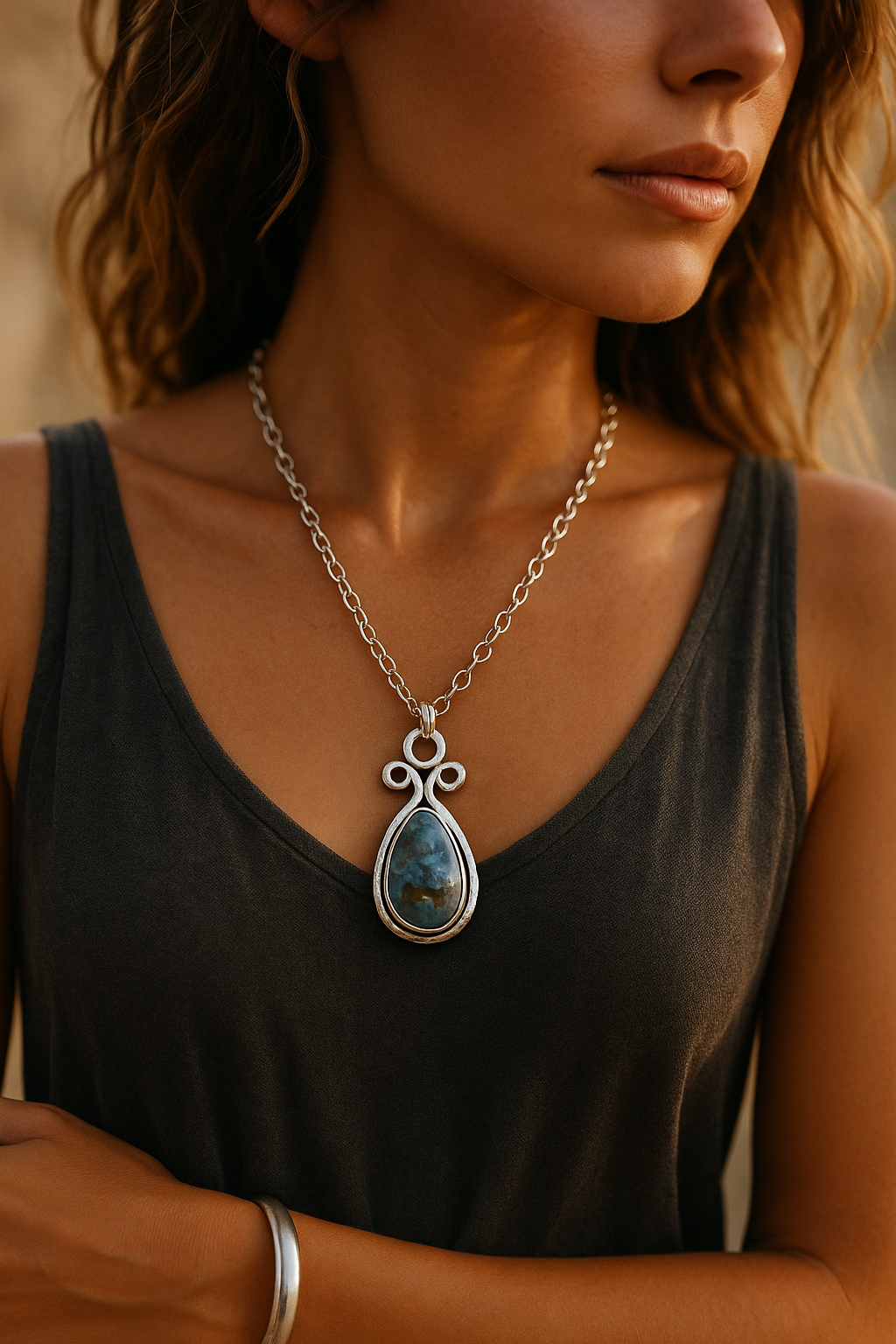 Open Air Pendant Necklace
