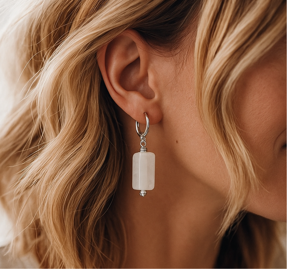 Clarity Earrings - Silver