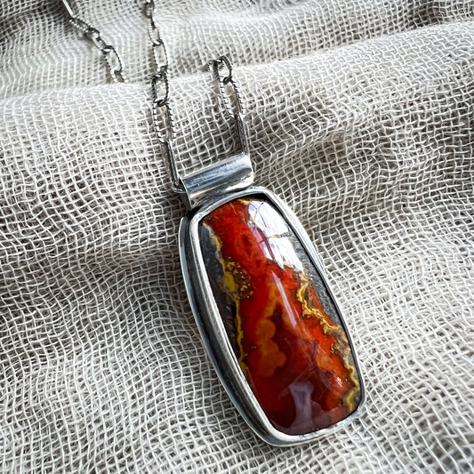 Autumn Leaves Pendant Necklace