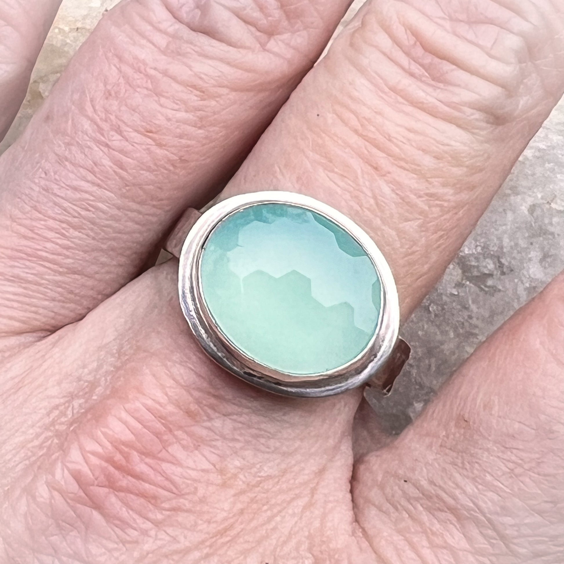 Chalcedony rings for deals sale