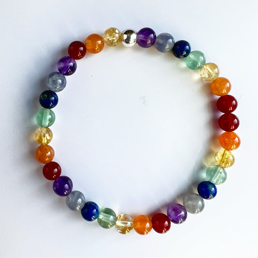 Gemstone Chakra Bracelet