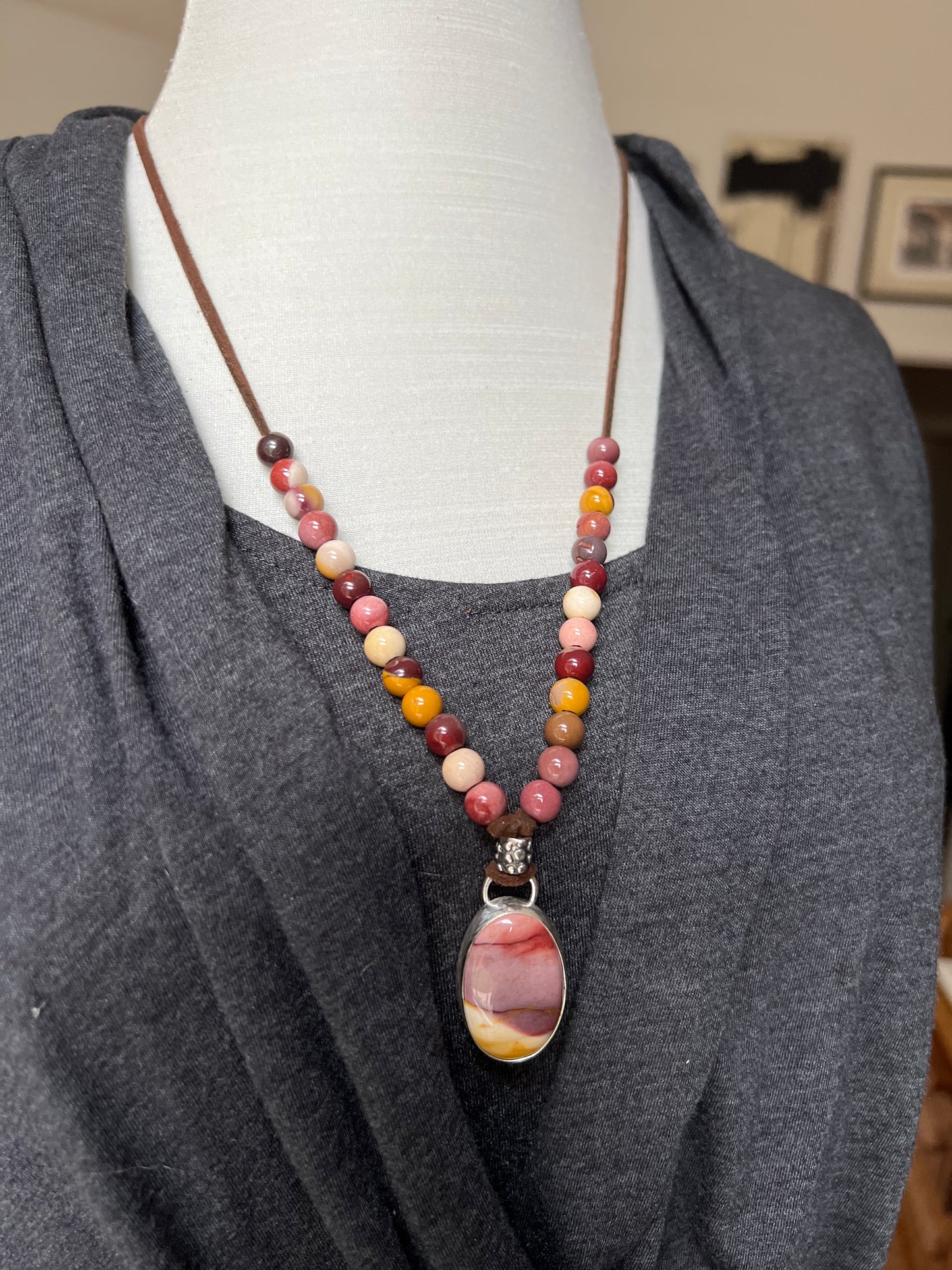 Wearable Sunset Necklace