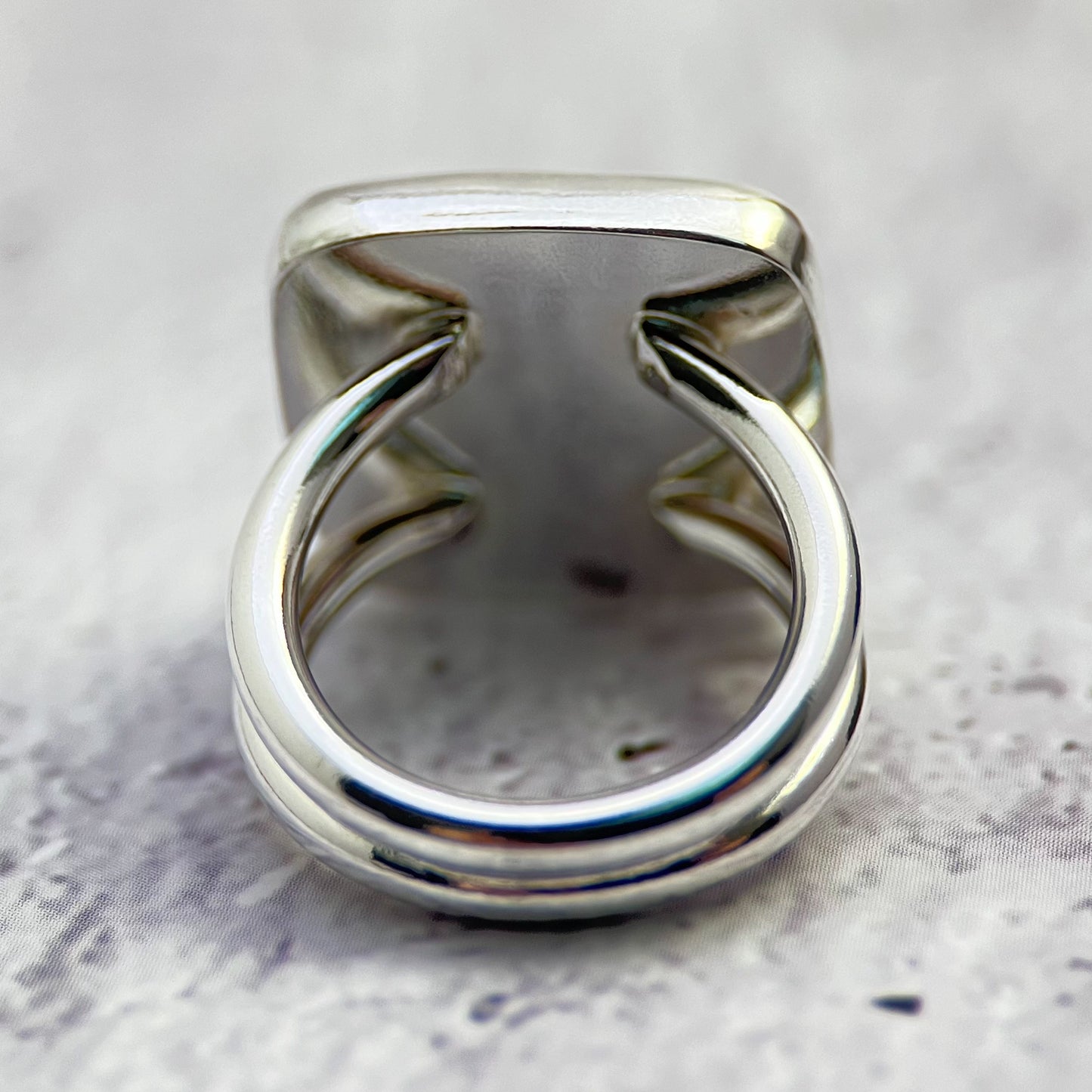 Trailbloom Ring — Ocean Jasper & Sterling Silver