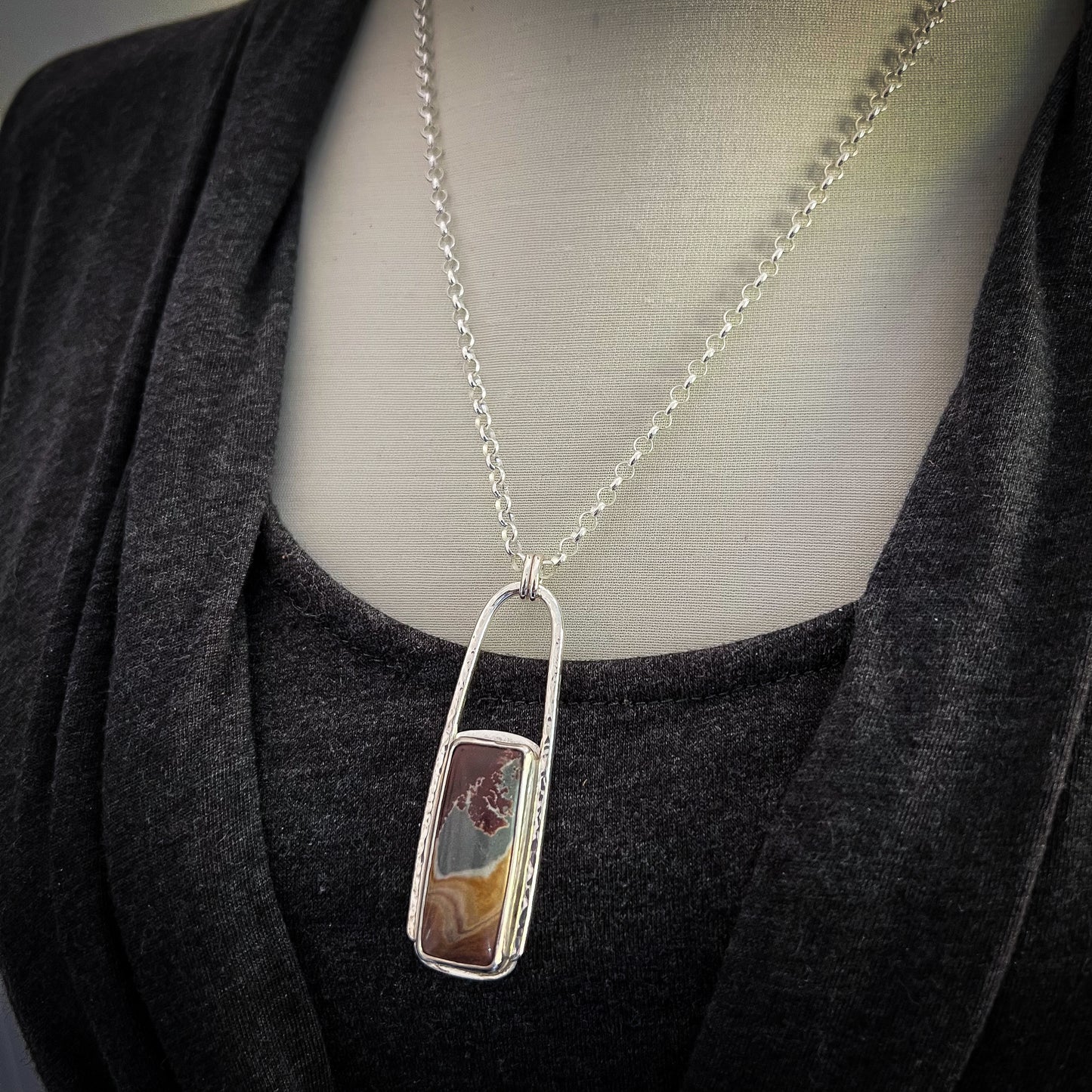 Earth’s Echo Pendant Necklace