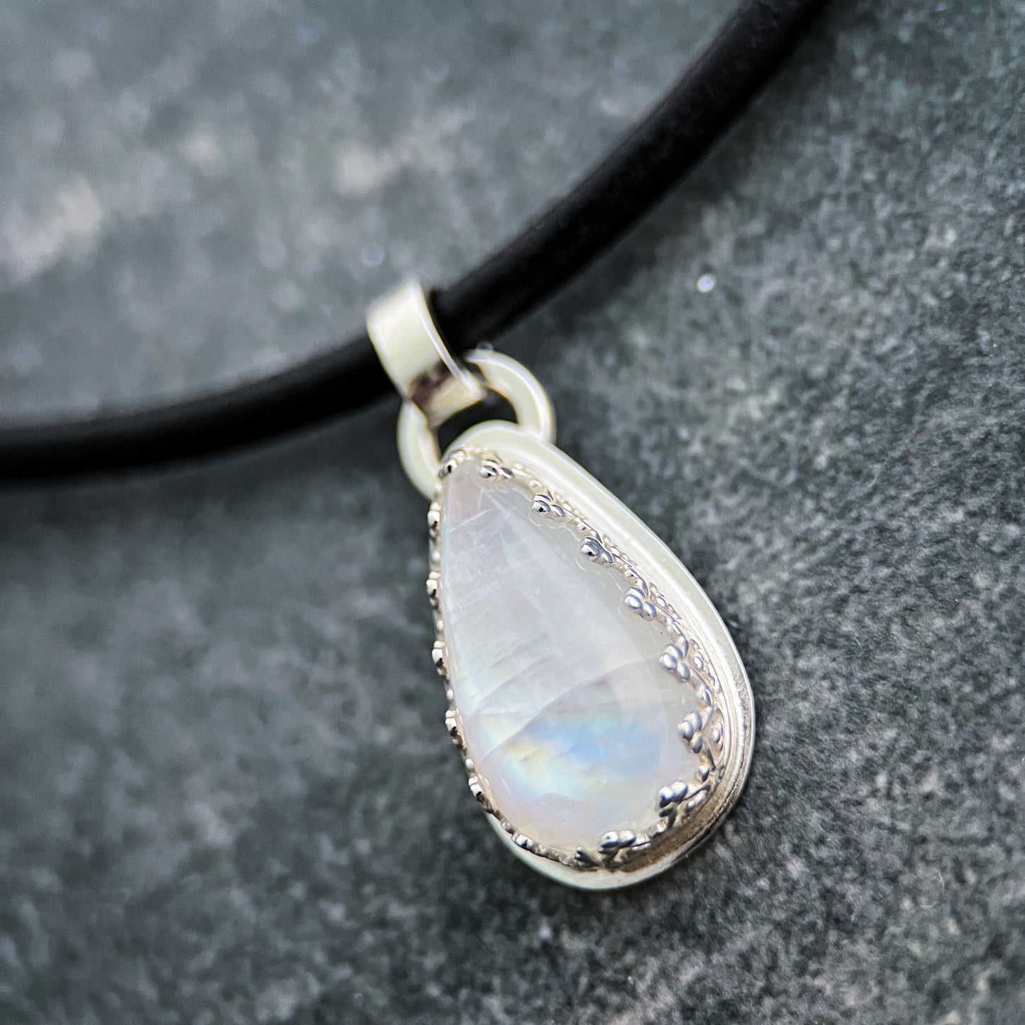 Rainbow Moonstone Versa Pendant