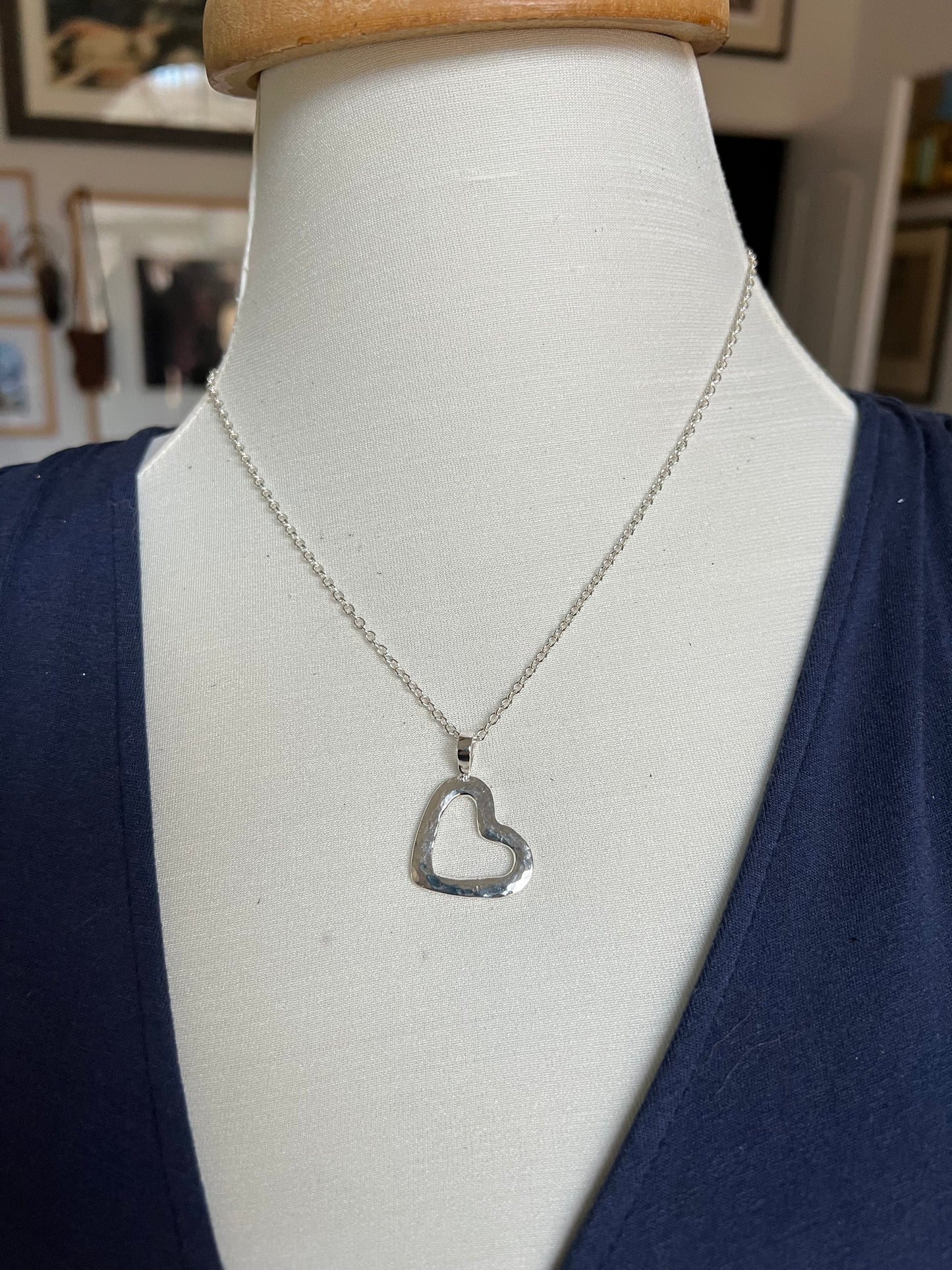 Still Open Heart Pendant