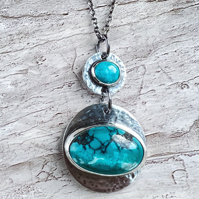 Turquoise Connection Pendant Necklace