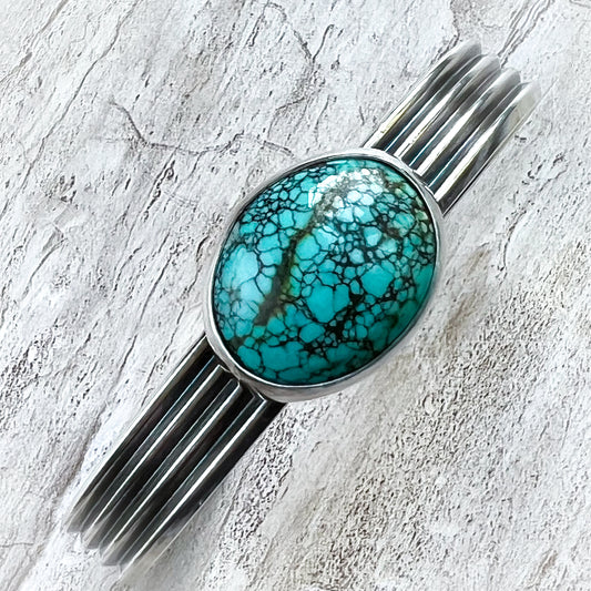 Turquoise Horizon Cuff Bracelet