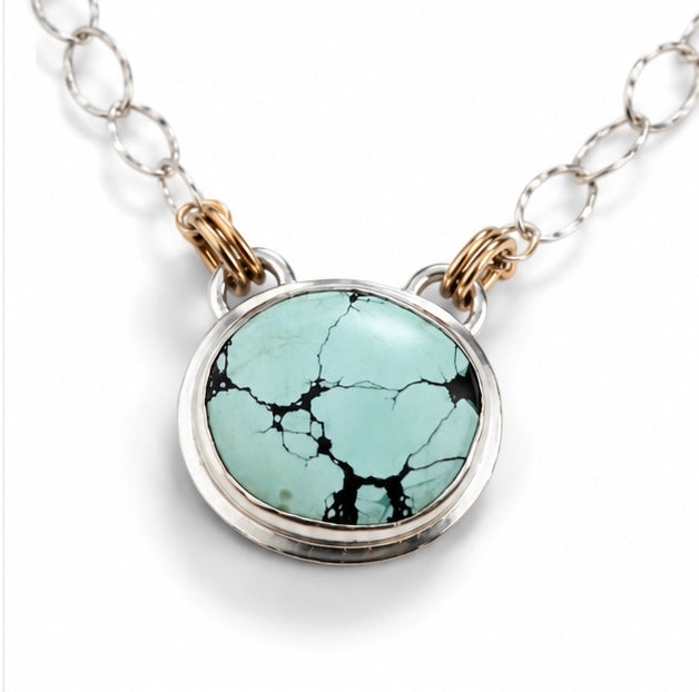 Morning Tide Hubei Turquoise Necklace