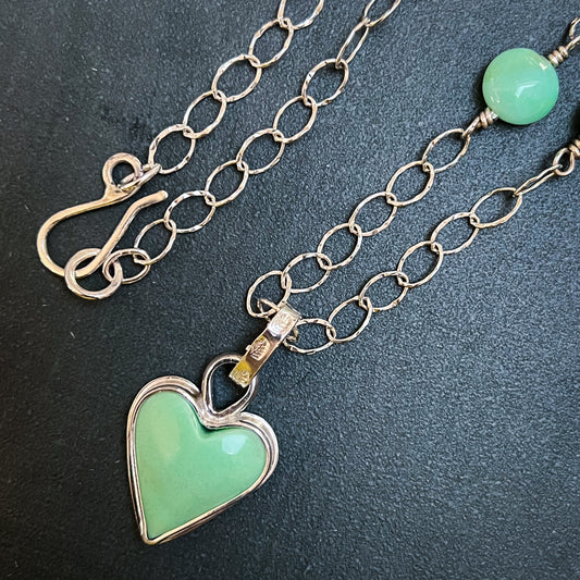 Evergreen Heart Necklace