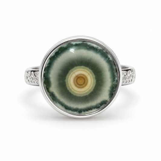 Stillpoint Ocean Jasper Ring | Size 6